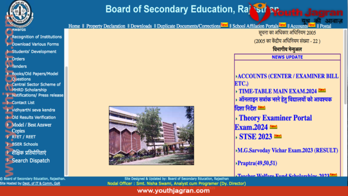 RBSE 12th Result 2024 Out