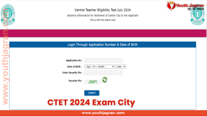 CTET 2024 Exam City