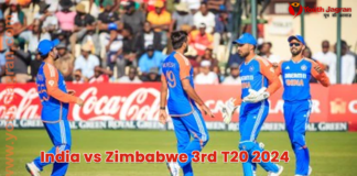 India vs Zimbabwe 3rd T20 2024