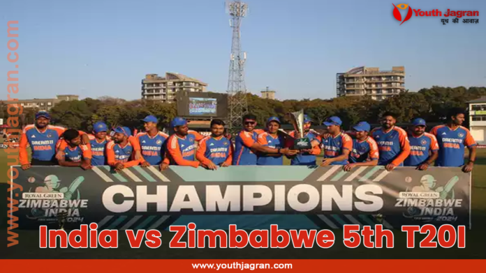 India vs Zimbabwe 5th T20I