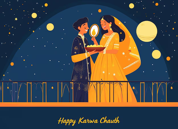 Happy Karwa Chauth 2024 Wishes, Images: हाथों में पूजा की थाली, आई रात सुहागों वाली…, प्यार भरे संदेशों से अपने पार्टनर को दें करवा चौथ की शुभकामनाएं